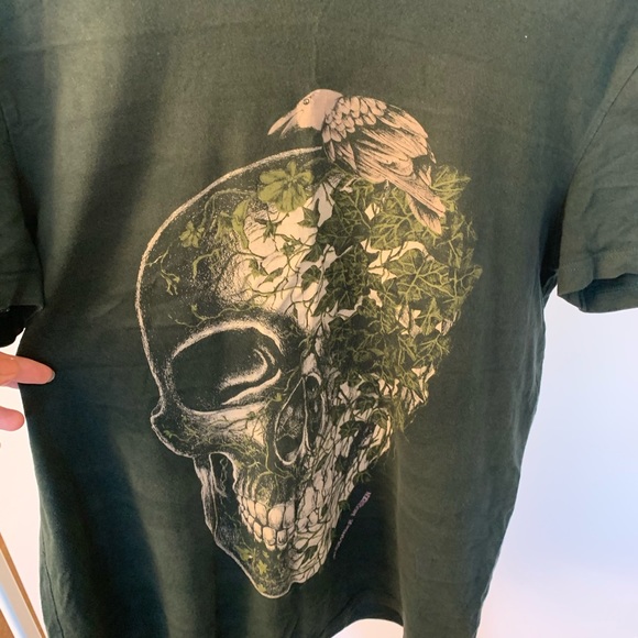 Dark Green Alexander McQueen t-shirt - Picture 2 of 7